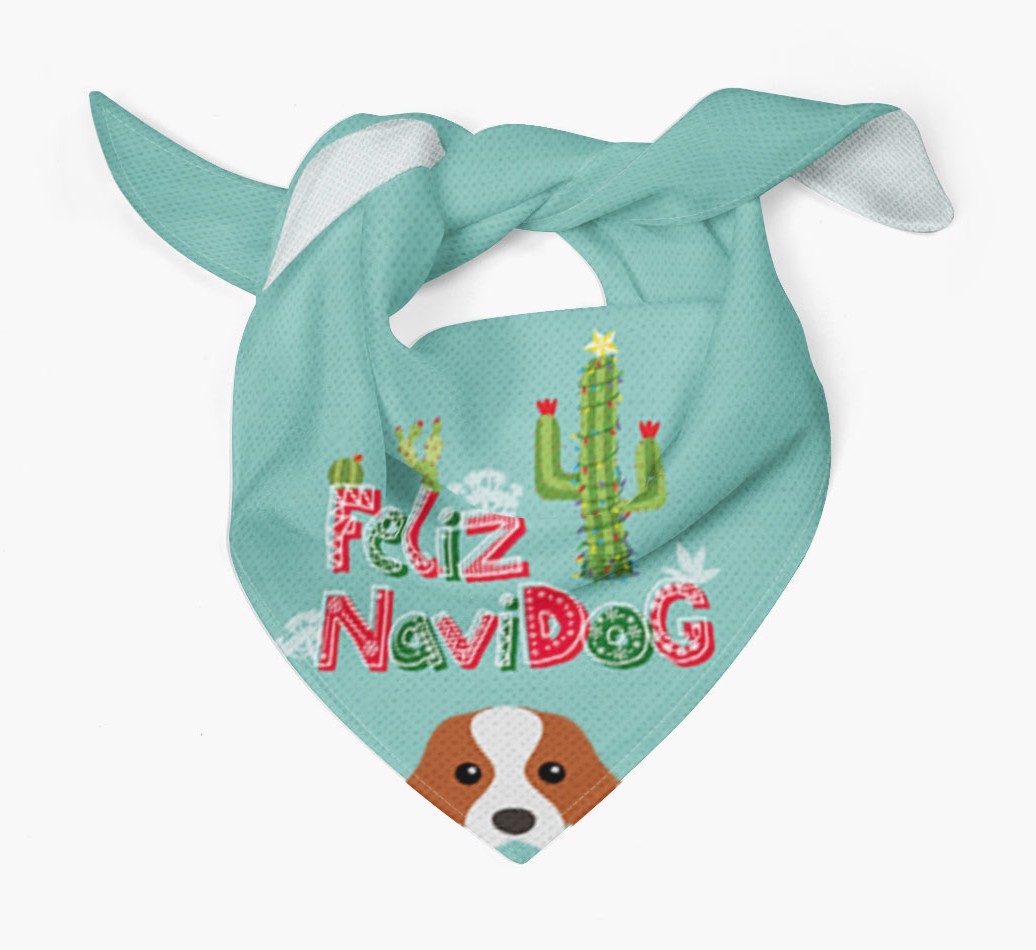 Feliz Navidog: Personalized {breedFullName} Bandana