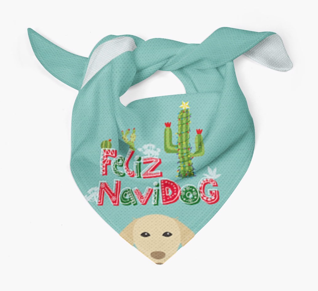Feliz Navidog: Personalised {breedFullName} Bandana