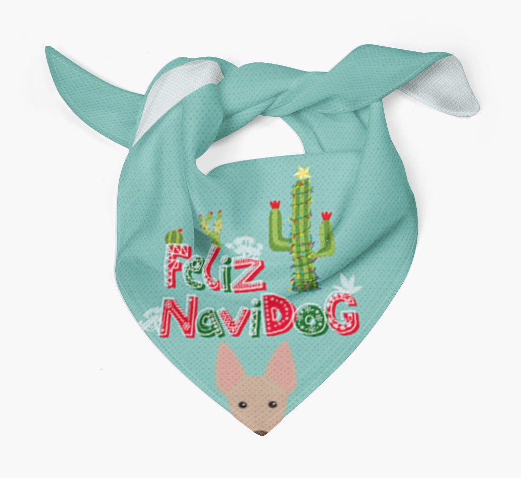 Feliz Navidog: Personalized {breedFullName} Bandana