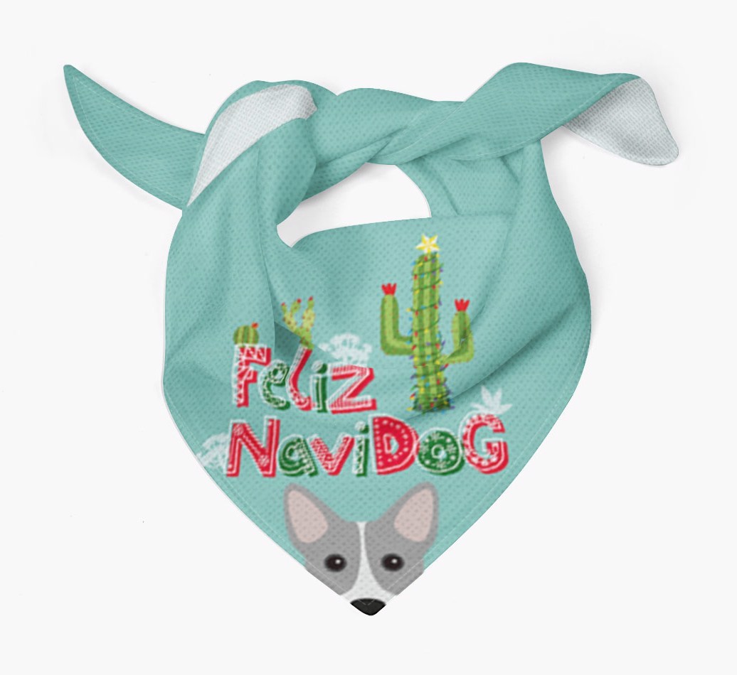 Feliz Navidog: Personalized {breedFullName} Bandana