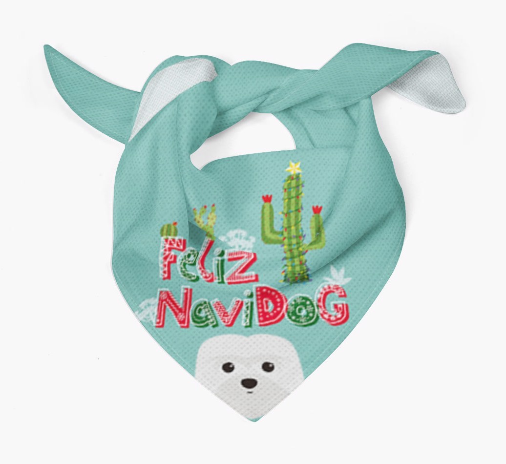 Feliz Navidog: Personalised {breedFullName} Bandana