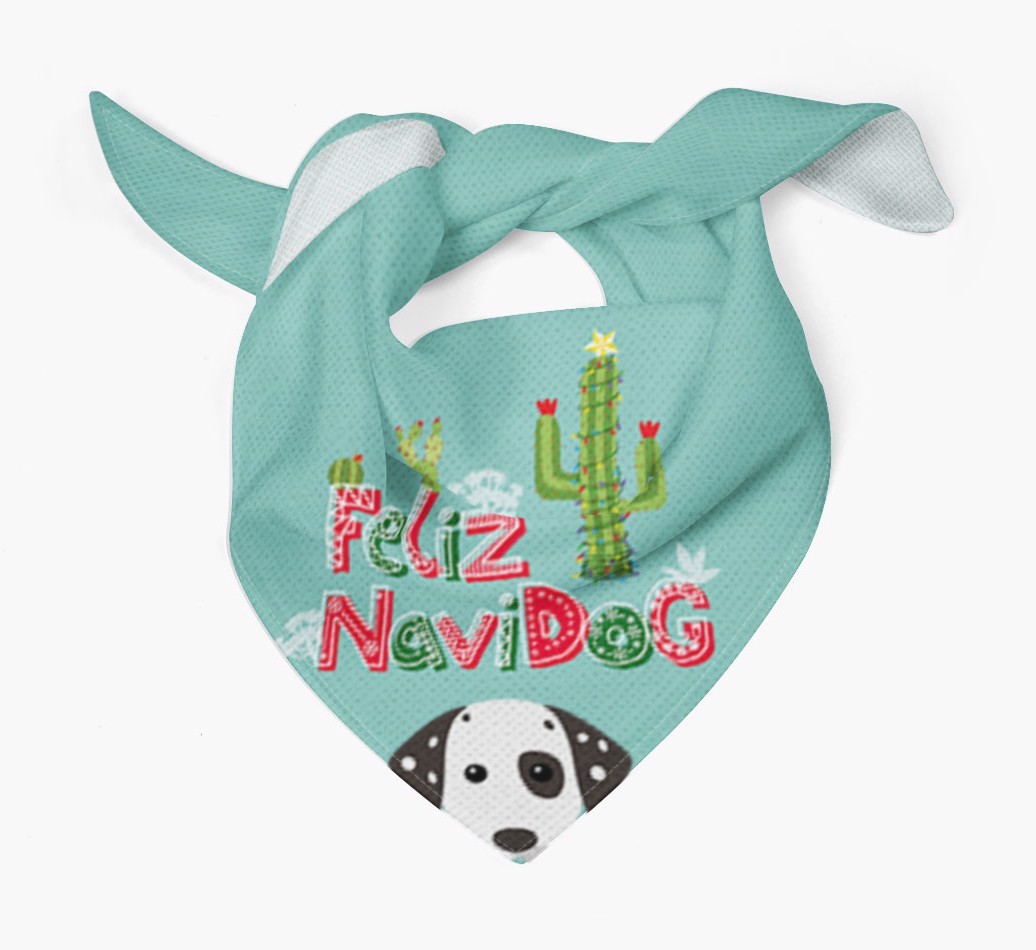 Feliz Navidog: Personalised {breedFullName} Bandana