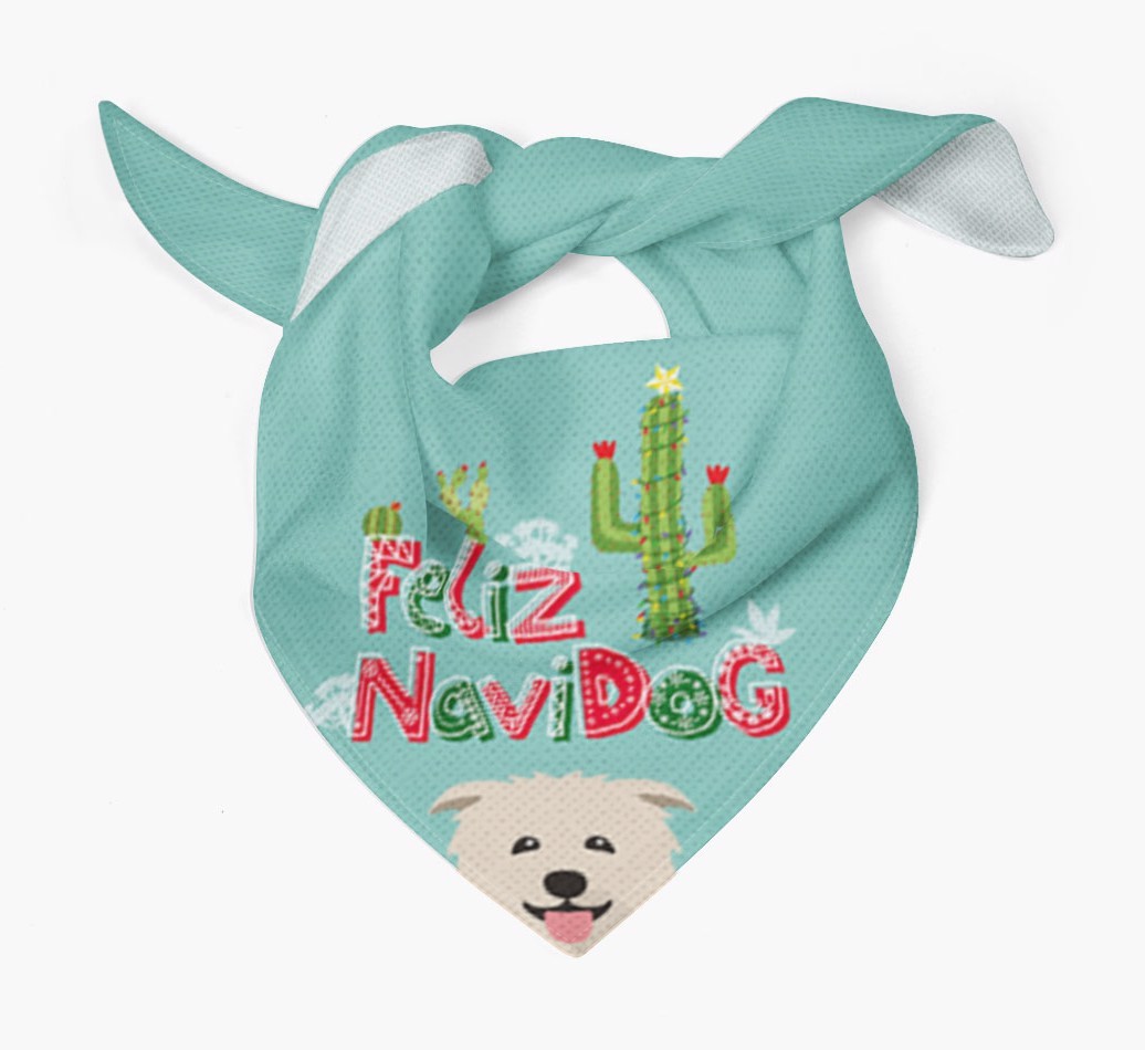 Feliz Navidog: Personalised {breedFullName} Bandana
