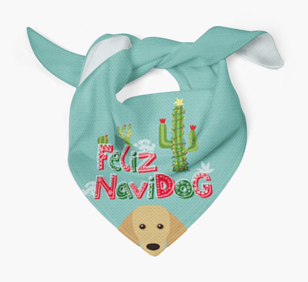 Feliz Navidog: Personalized {breedFullName} Bandana