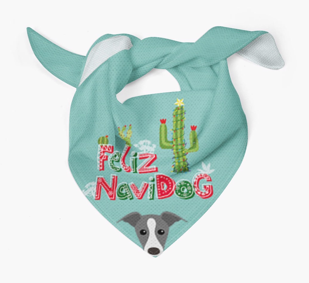 Feliz Navidog: Personalized {breedFullName} Bandana