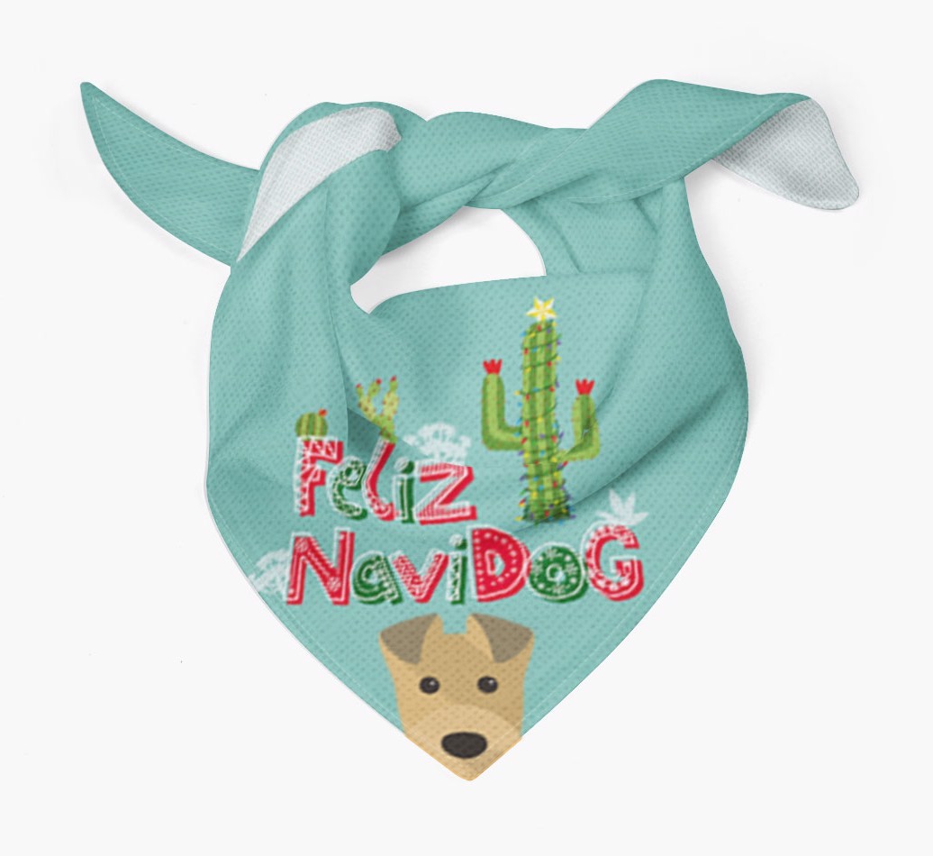Feliz Navidog: Personalized {breedFullName} Bandana