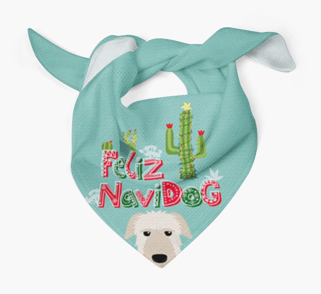 Feliz Navidog: Personalized {breedFullName} Bandana