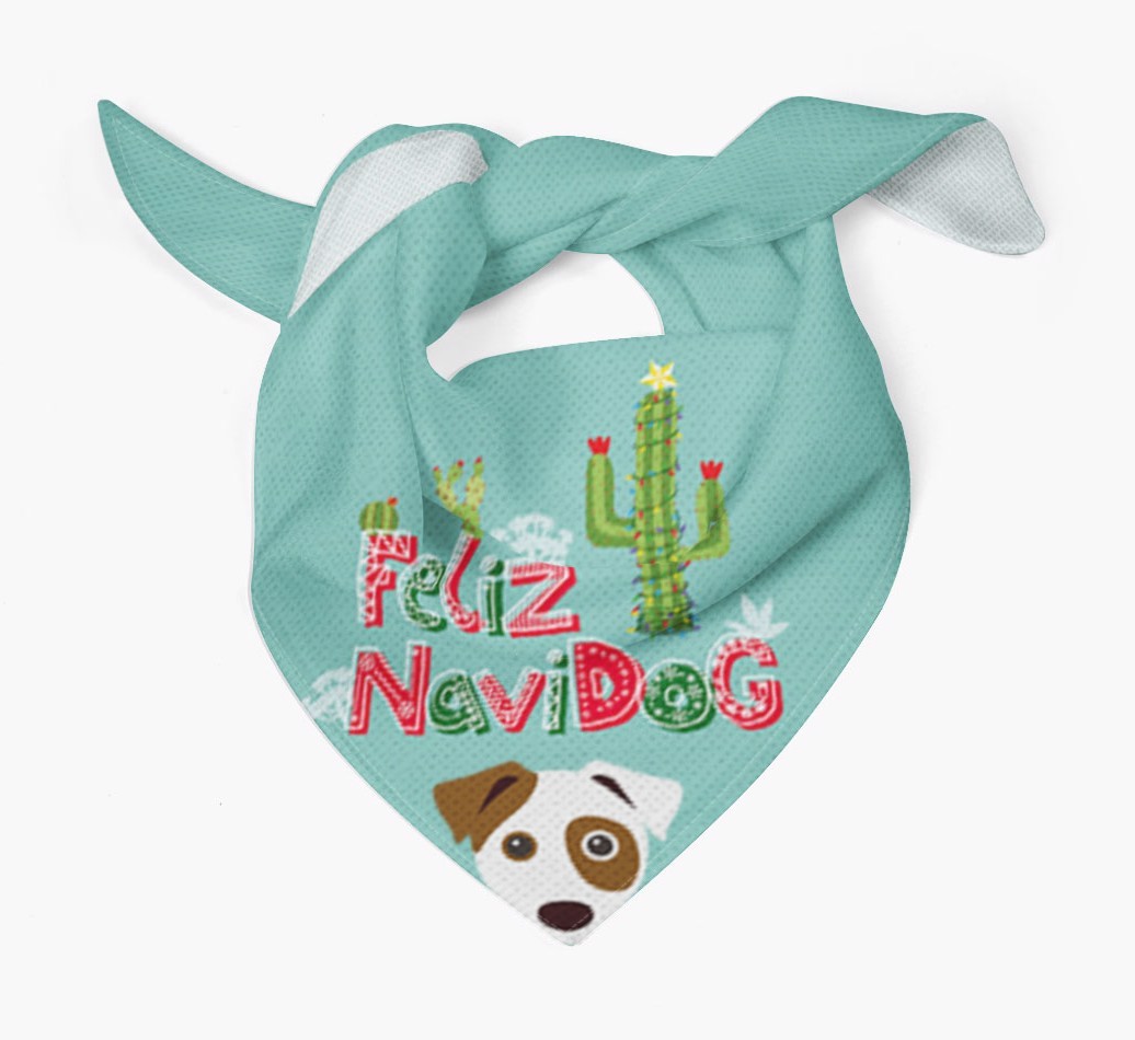 Feliz Navidog: Personalized {breedFullName} Bandana