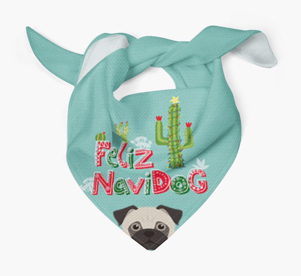 Feliz Navidog: Personalized {breedFullName} Bandana