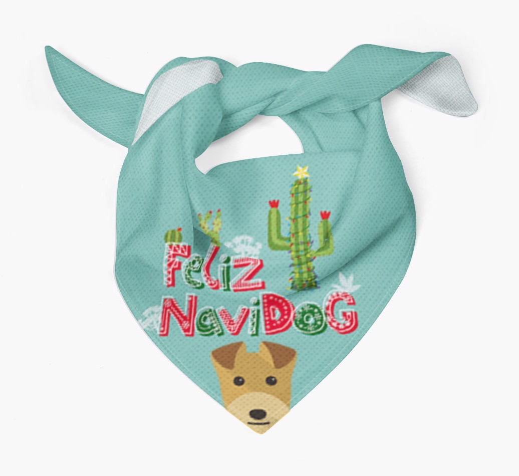 Feliz Navidog: Personalized {breedFullName} Bandana