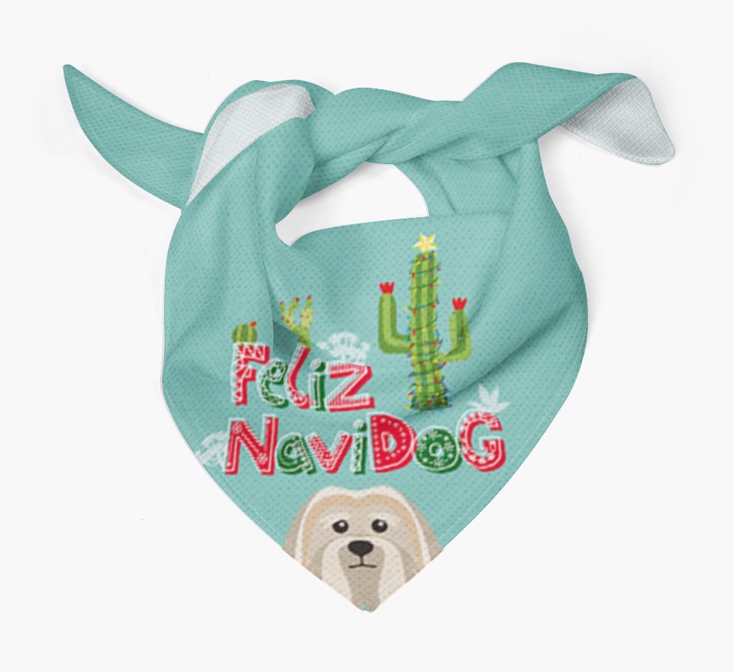 Feliz Navidog: Personalized {breedFullName} Bandana