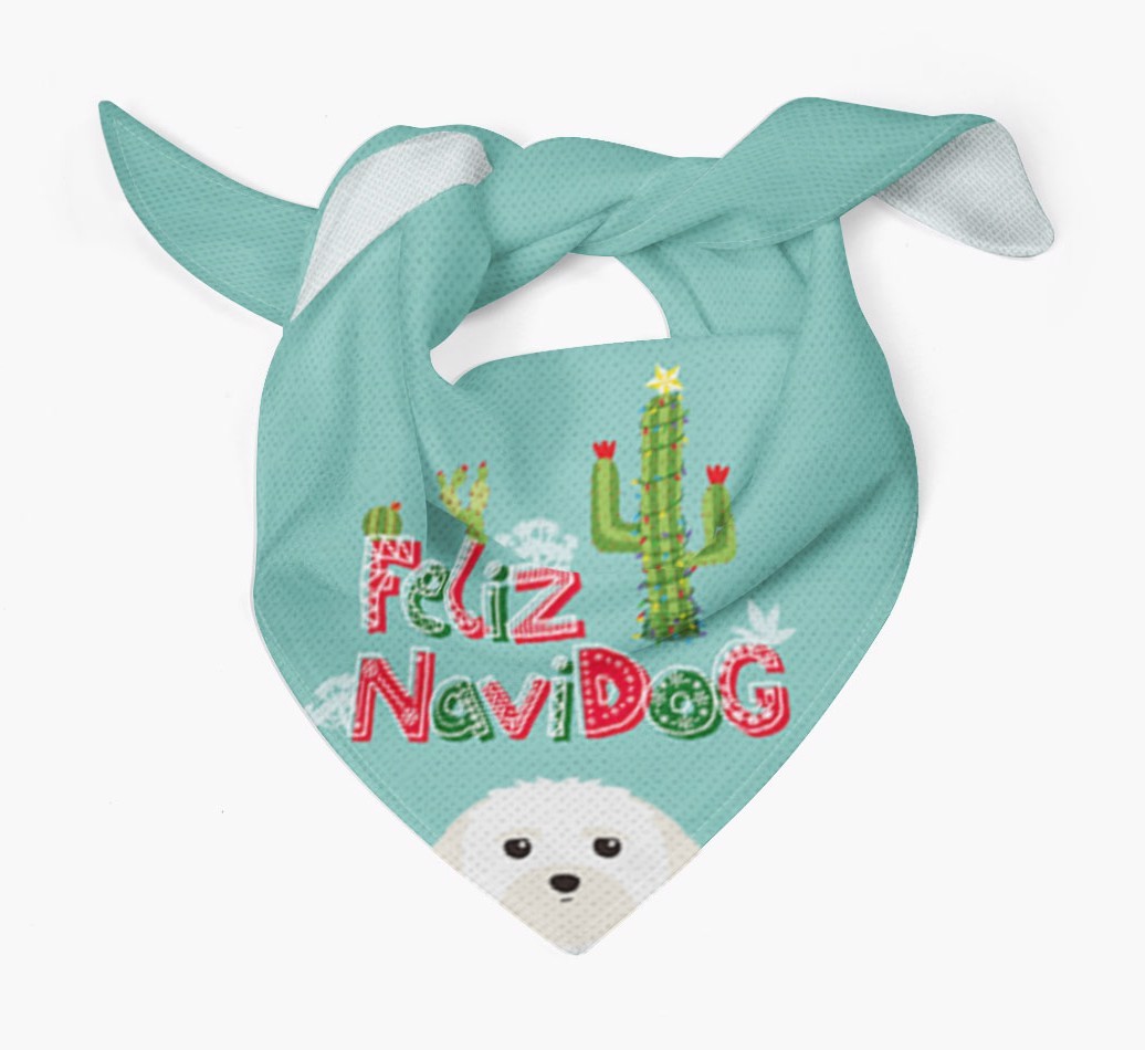 Feliz Navidog: Personalised {breedFullName} Bandana