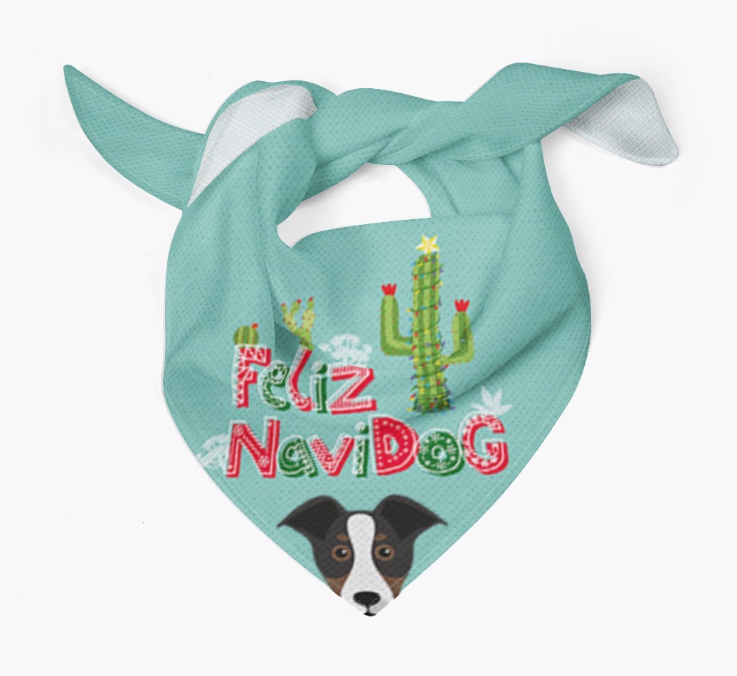 Feliz Navidog: Personalized {breedFullName} Bandana