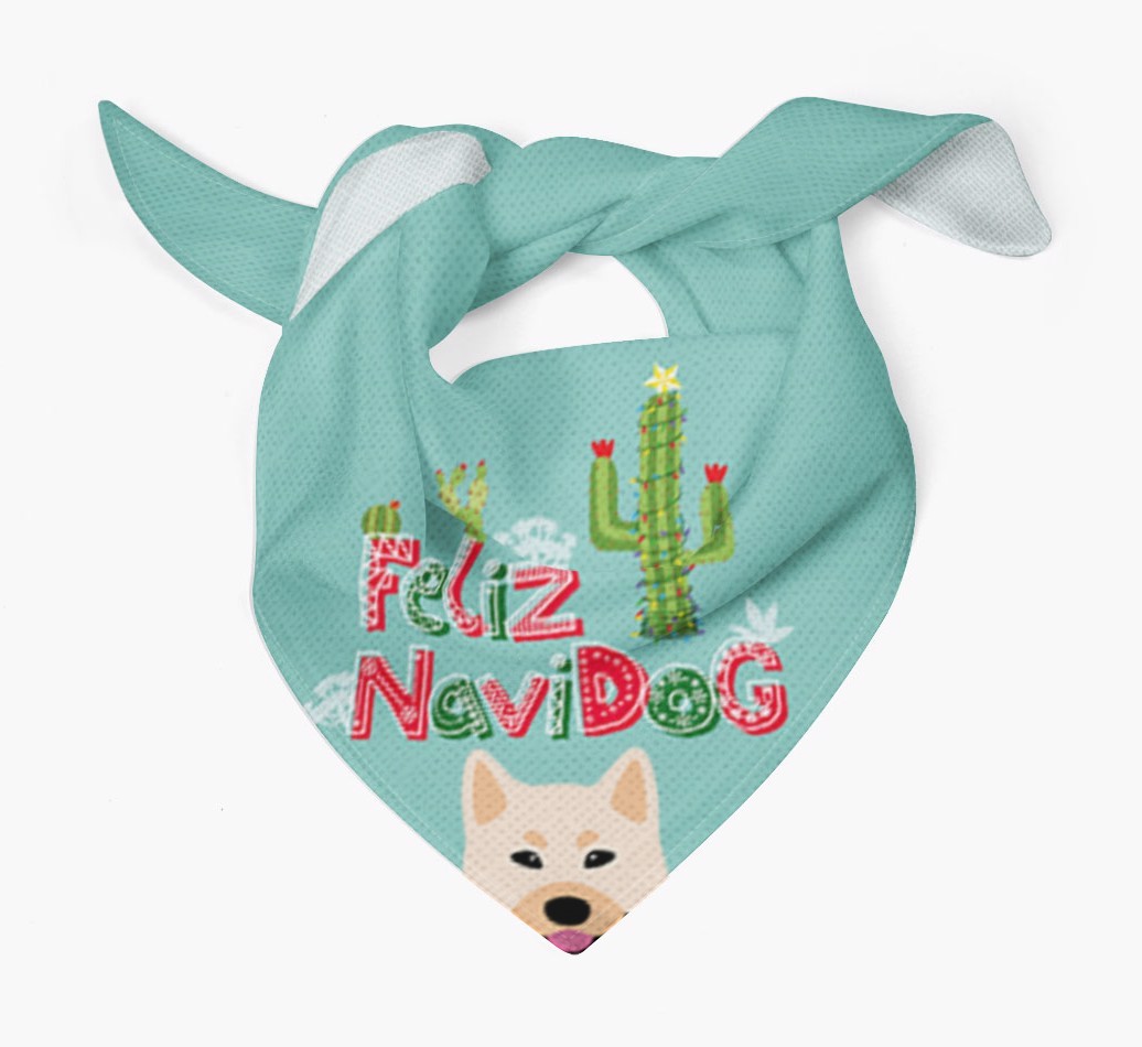 Feliz Navidog: Personalized {breedFullName} Bandana