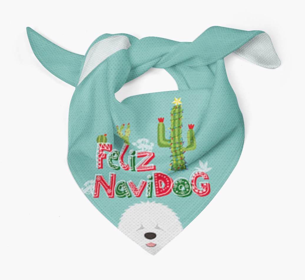 Feliz Navidog: Personalised {breedFullName} Bandana