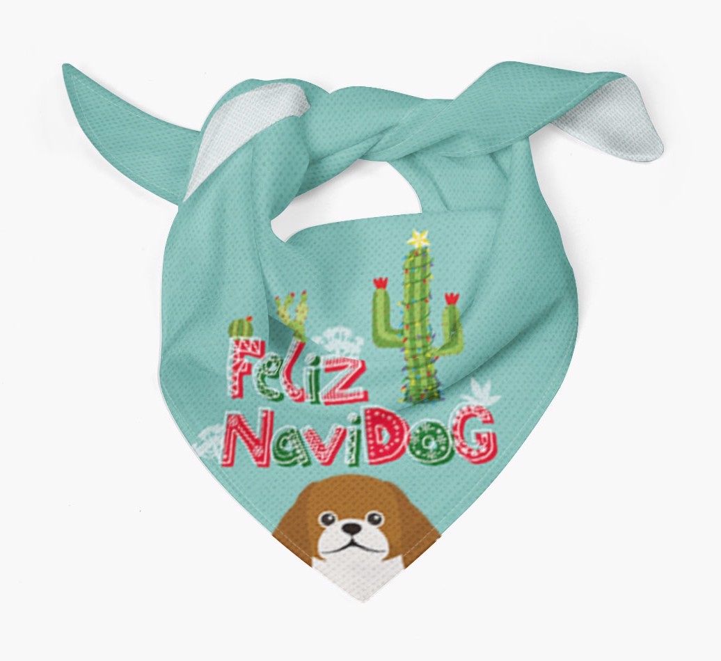 Feliz Navidog: Personalized {breedFullName} Bandana