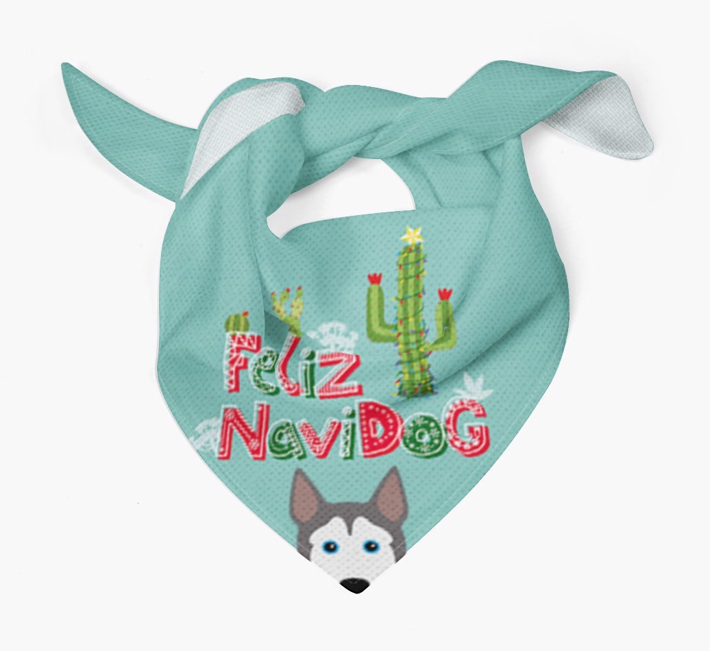 Feliz Navidog: Personalised {breedFullName} Bandana