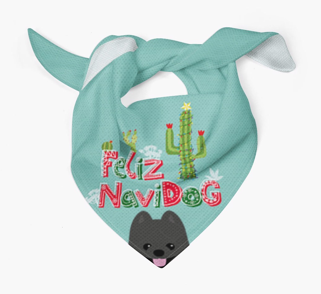 Feliz Navidog: Personalised {breedFullName} Bandana