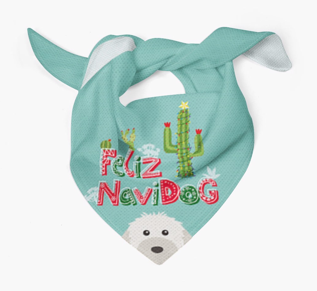 Feliz Navidog: Personalized {breedFullName} Bandana