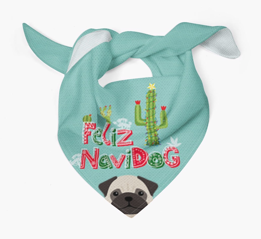 Feliz Navidog: Personalized {breedFullName} Bandana
