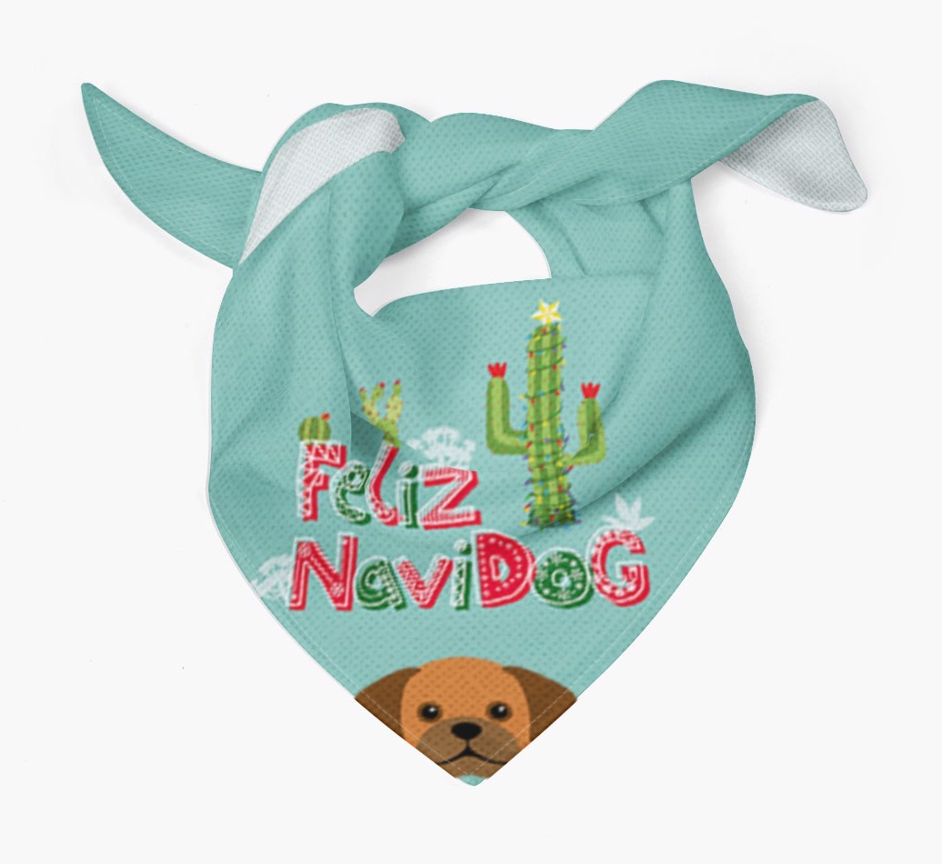 Feliz Navidog: Personalized {breedFullName} Bandana