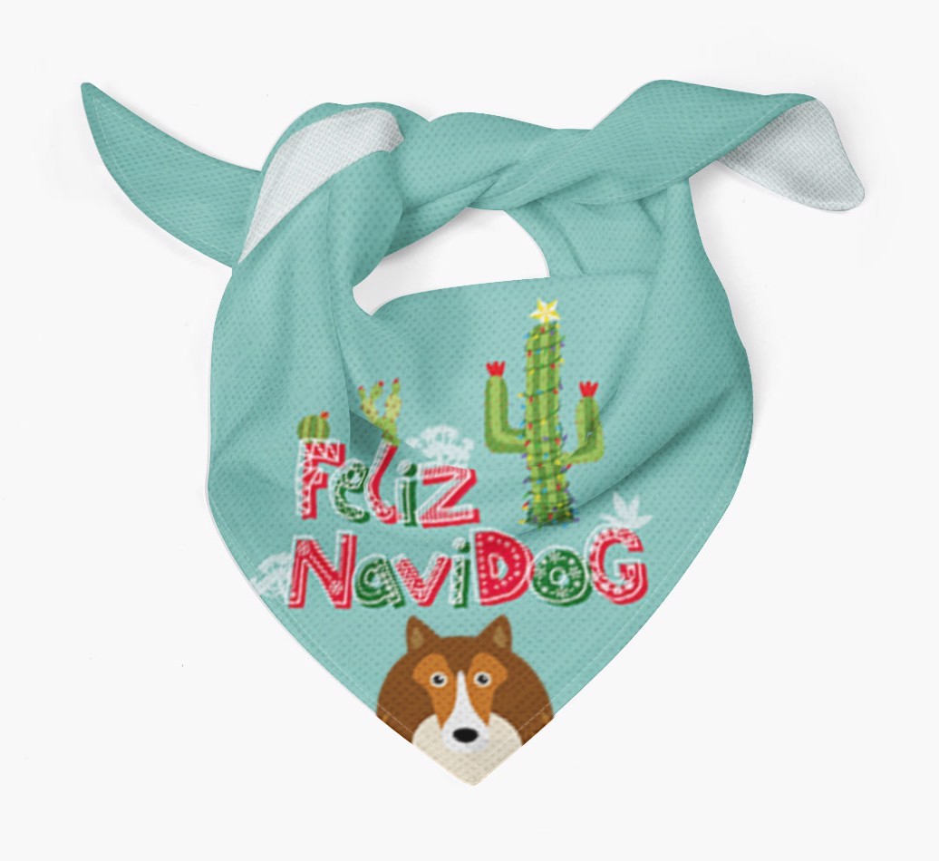 Feliz Navidog: Personalized {breedFullName} Bandana