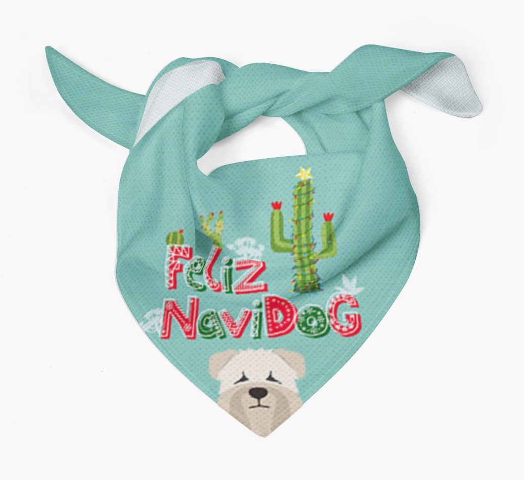 Feliz Navidog: Personalized {breedFullName} Bandana