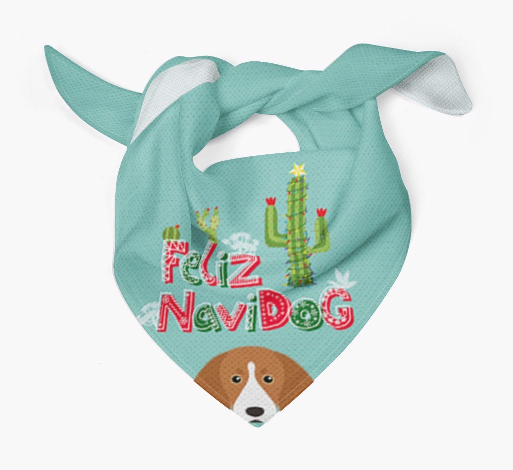 Feliz Navidog: Personalized {breedFullName} Bandana