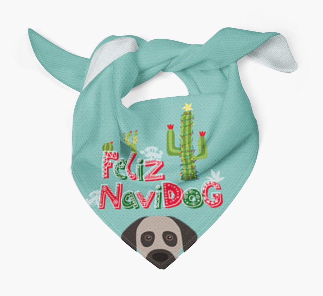 Feliz Navidog: Personalized {breedFullName} Bandana