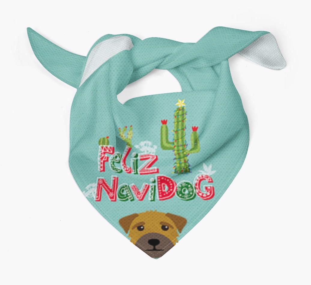 Feliz Navidog: Personalized {breedFullName} Bandana