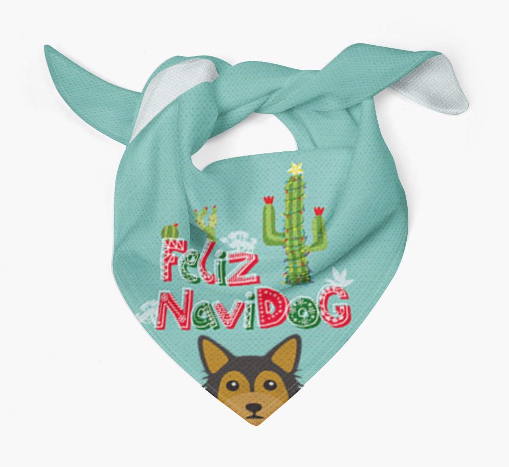 Feliz Navidog: Personalized {breedFullName} Bandana