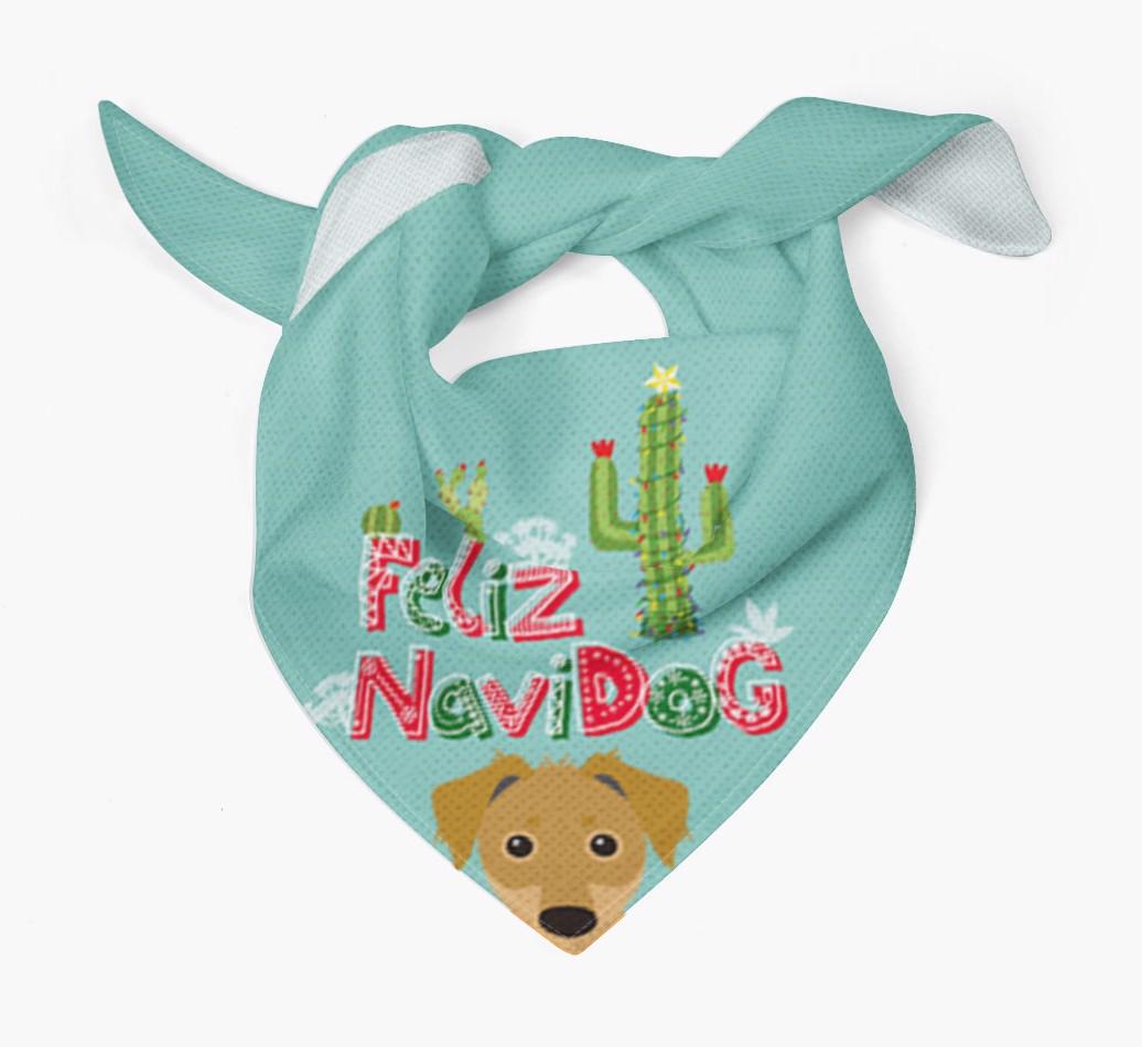 Feliz Navidog: Personalized {breedFullName} Bandana