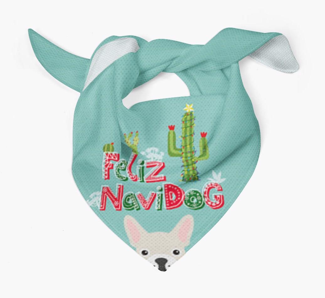 Feliz Navidog: Personalized {breedFullName} Bandana