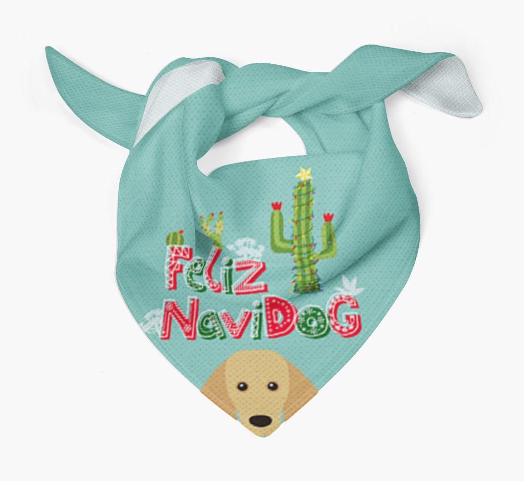 Feliz Navidog: Personalized {breedFullName} Bandana