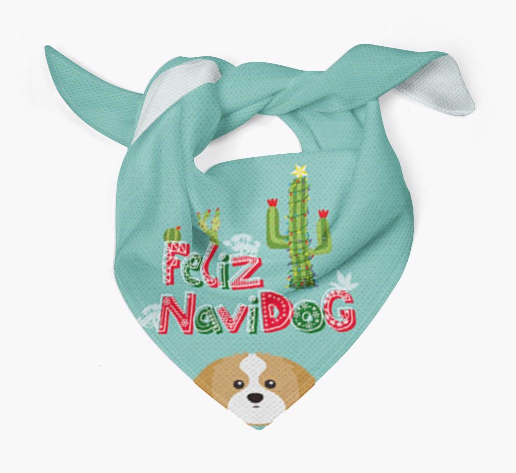 Feliz Navidog: Personalized {breedFullName} Bandana