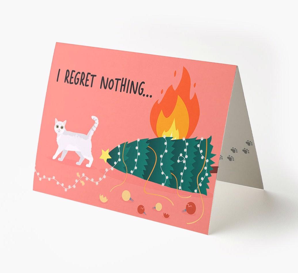 I Regret Nothing : Personalized {breedCommonName} Card
