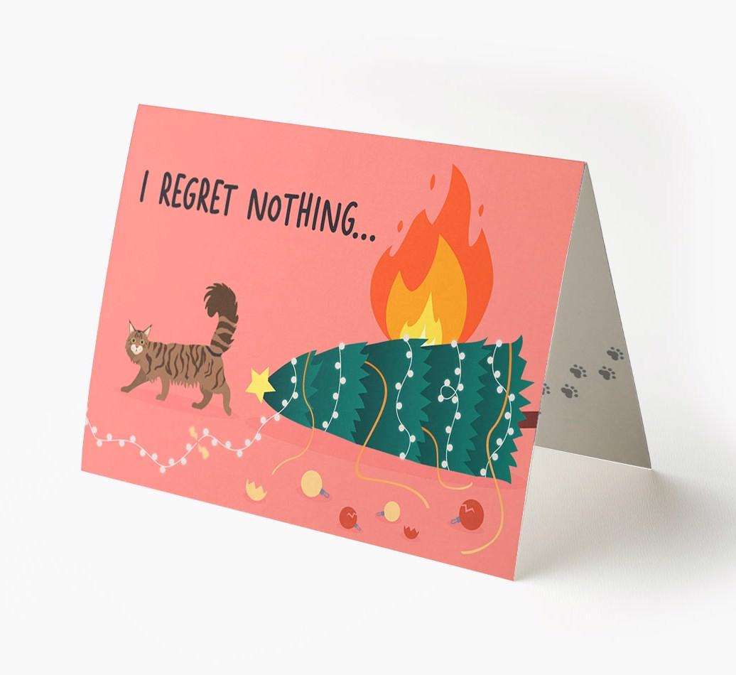 I Regret Nothing : Personalized {breedCommonName} Card