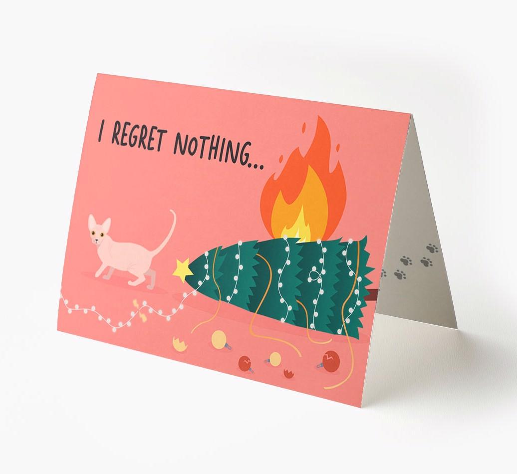I Regret Nothing : Personalized {breedCommonName} Card