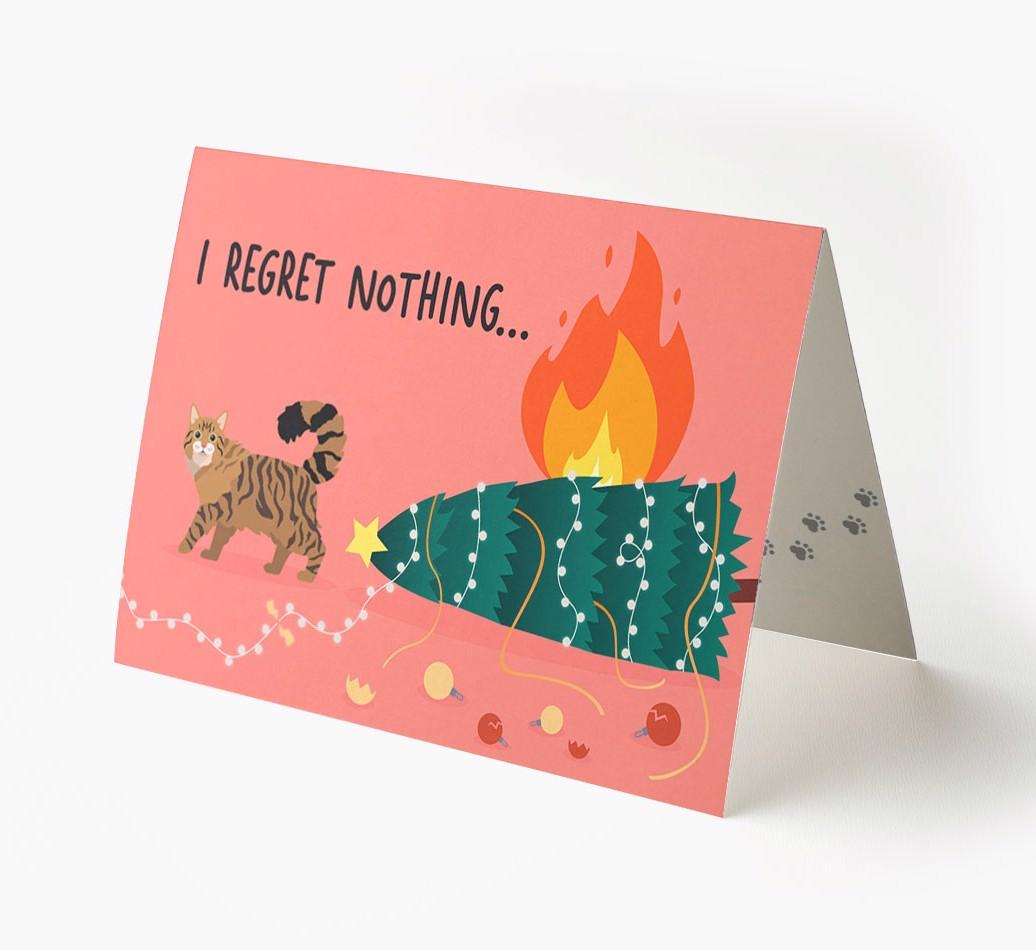 I Regret Nothing : Personalized {breedCommonName} Card