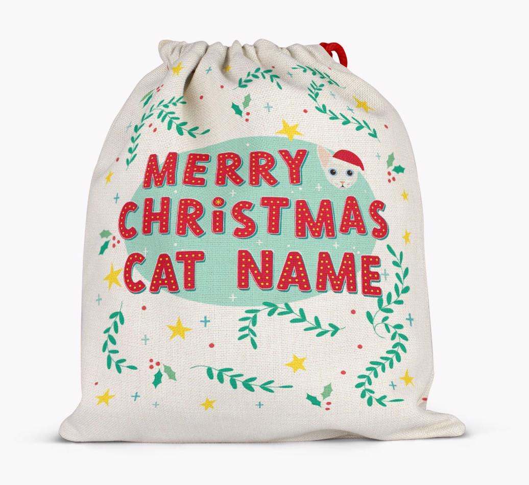 Merry Christmas: Personalised {breedFullName} Santa Sack