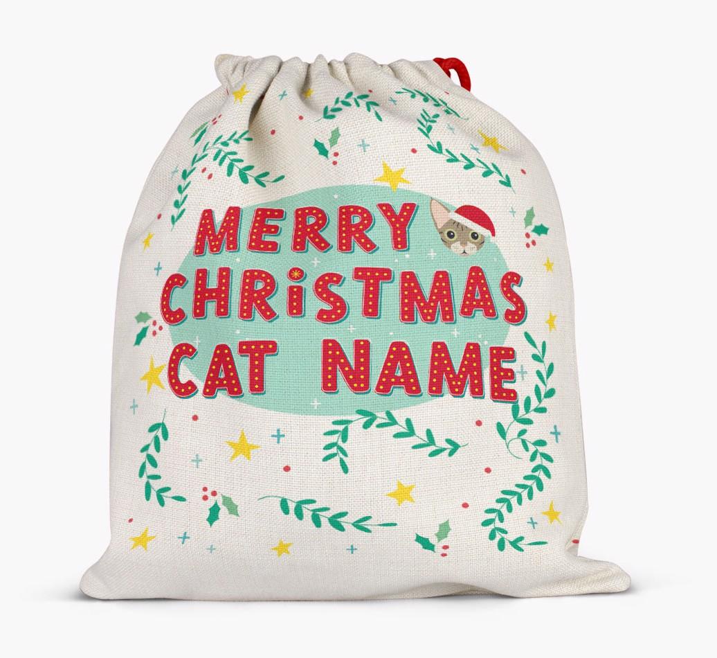 Merry Christmas: Personalised {breedFullName} Santa Sack