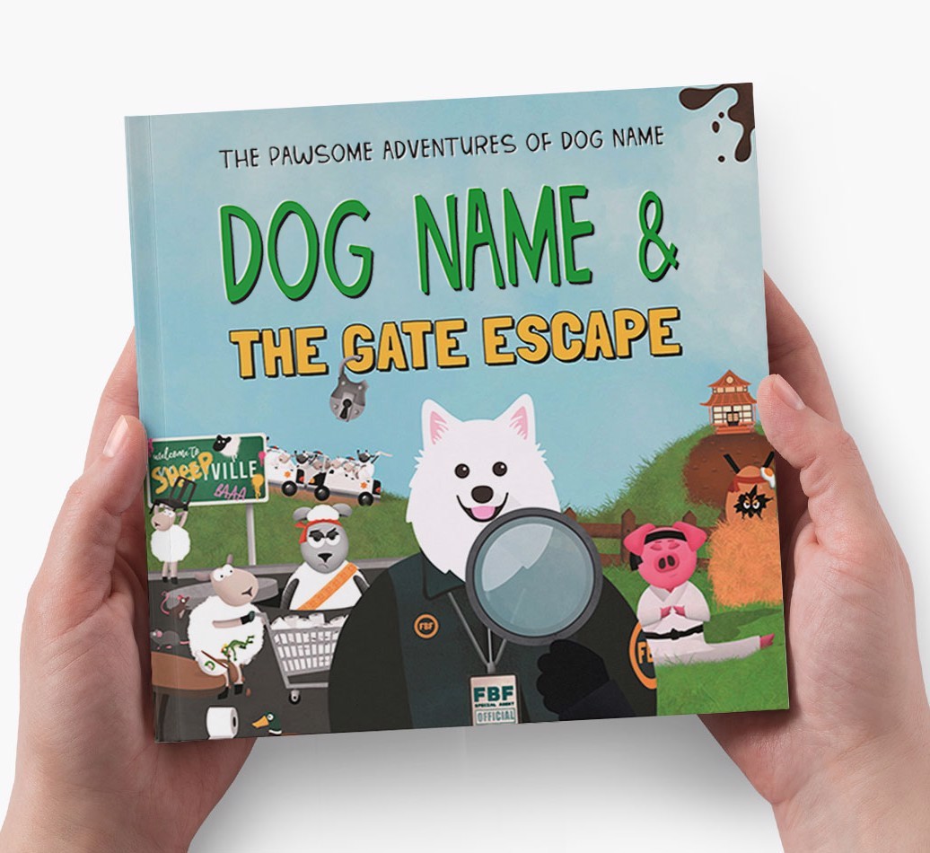 Personalised Adventure Book: Your Dog & The Gate Escape