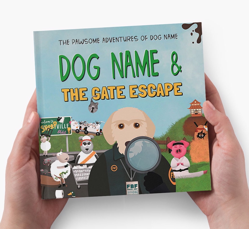 Personalised Adventure Book: Your Dog & The Gate Escape