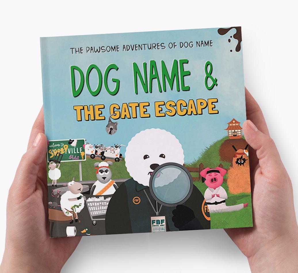 Personalised Adventure Book: Your Dog & The Gate Escape
