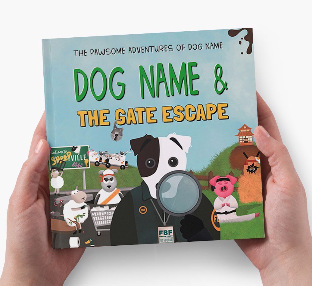 Personalised Adventure Book: Your Dog & The Gate Escape