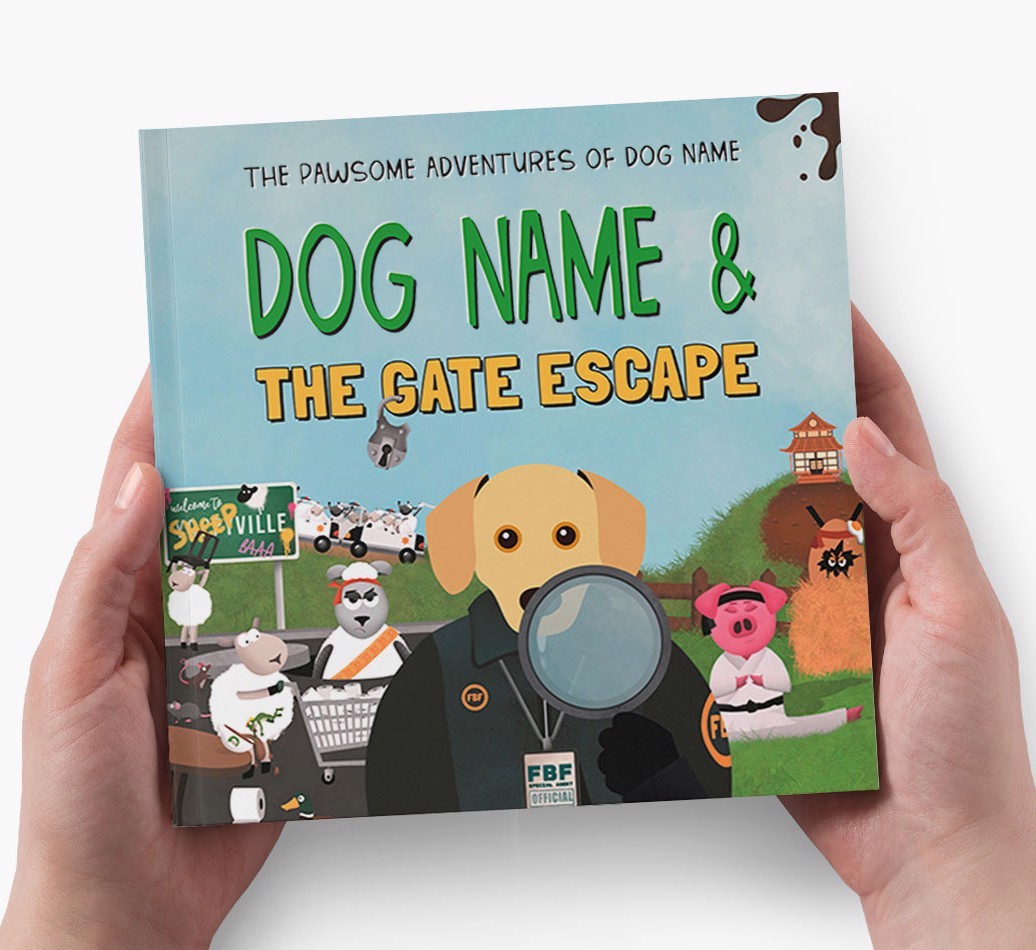 Personalised Adventure Book: Your Dog & The Gate Escape