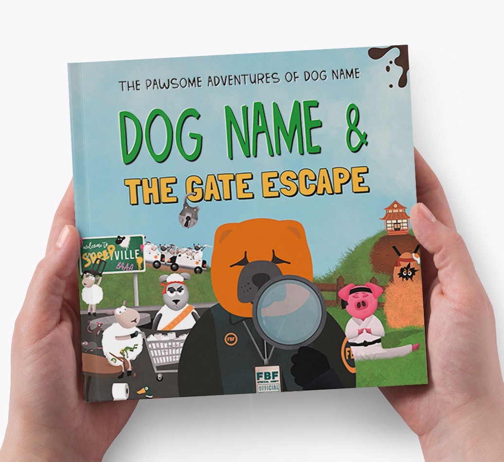 Personalised Adventure Book: Your Dog & The Gate Escape