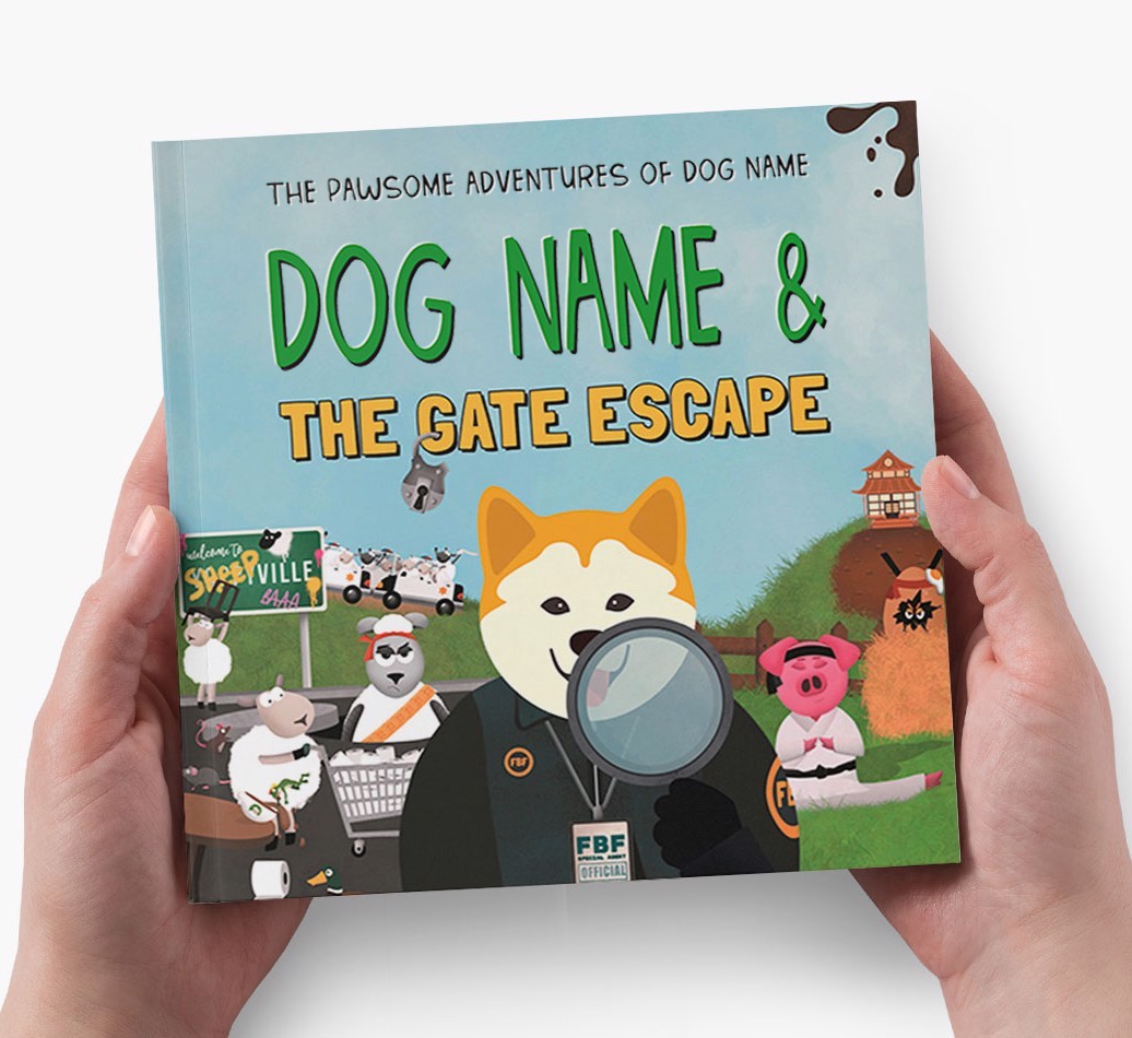 Personalised Adventure Book: Your Dog & The Gate Escape