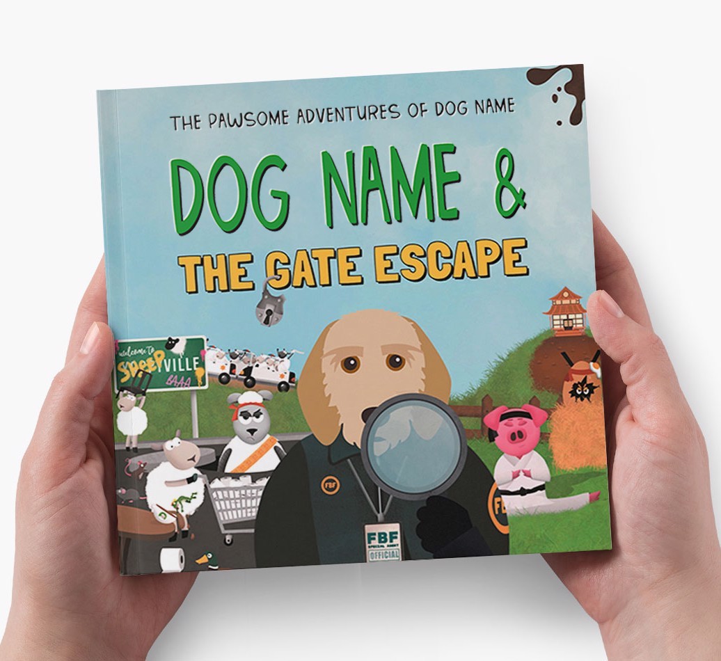 Personalised Adventure Book: Your Dog & The Gate Escape
