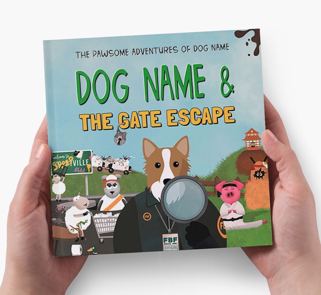Personalised Adventure Book: Your Dog & The Gate Escape